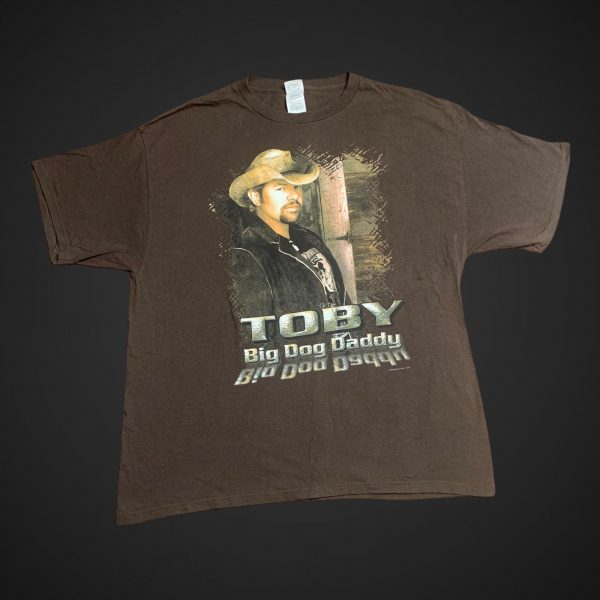 Vintage 2007 Toby Keith Big Dog Daddy Country Men's T-Shirt Size XL