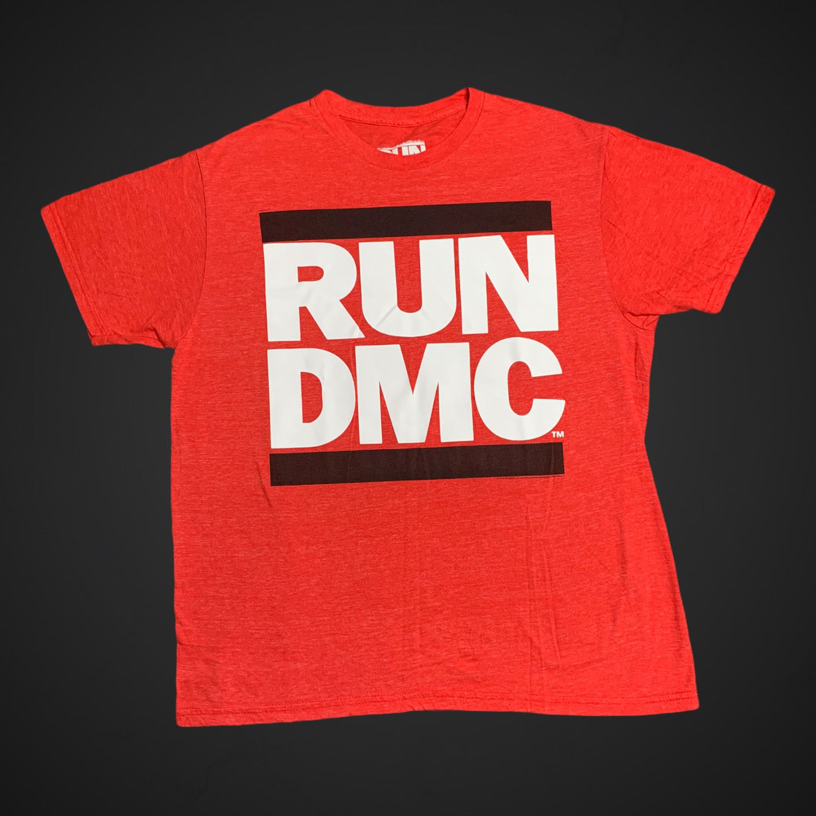 Run DMC Men's Red T-Shirt Size Large