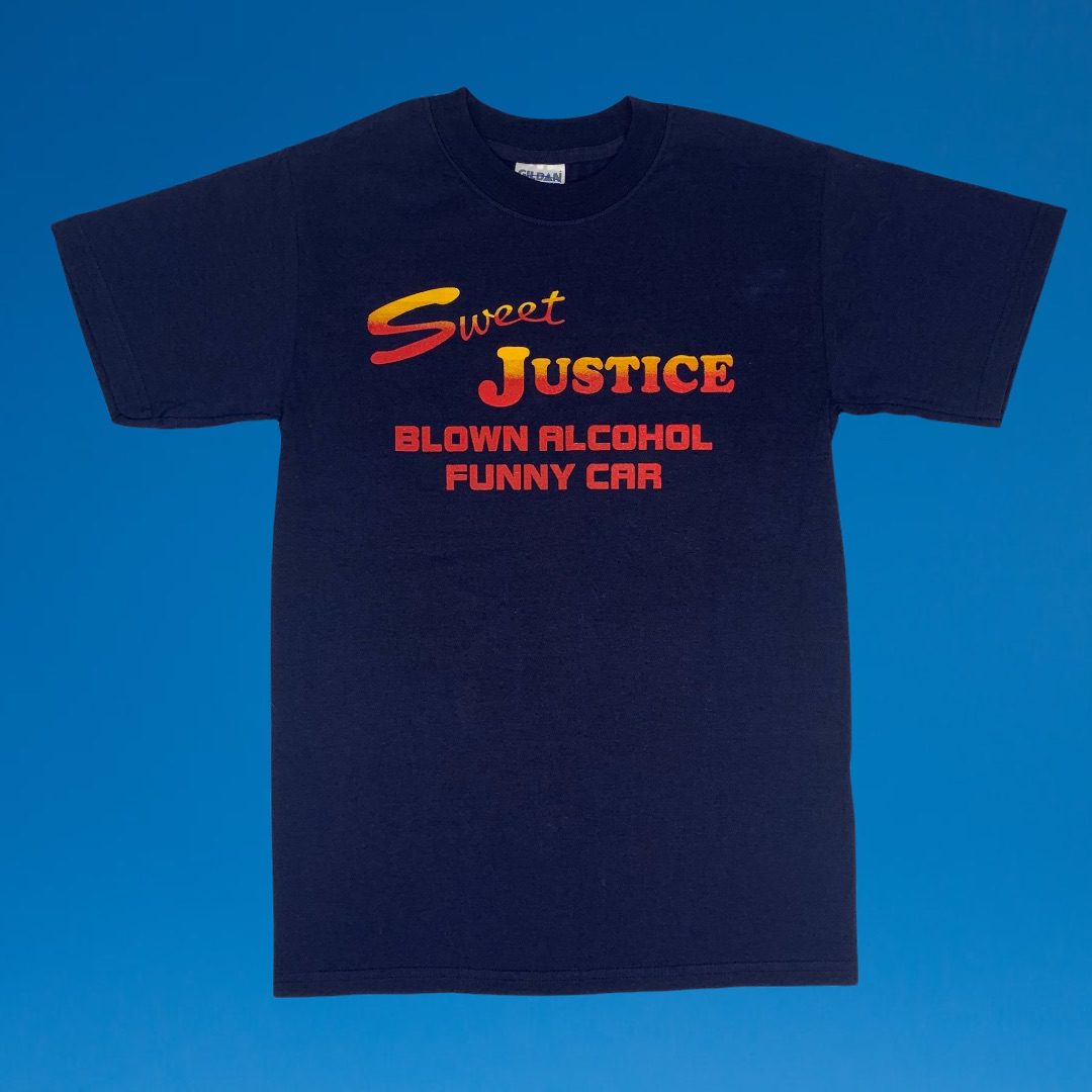Vtg 90s Sweet Justice Blown Alcohol Funny Car Rare Shirt Size S