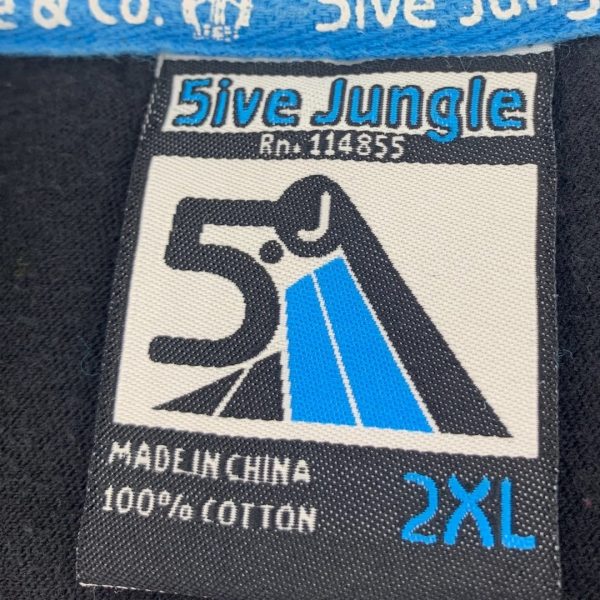 5ive Jungle Walk Of Life Shirt Size XXL