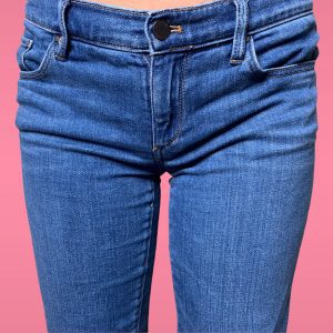 Ann Taylor Petite Relaxed Slim Blue Jeans Pants Size 4p