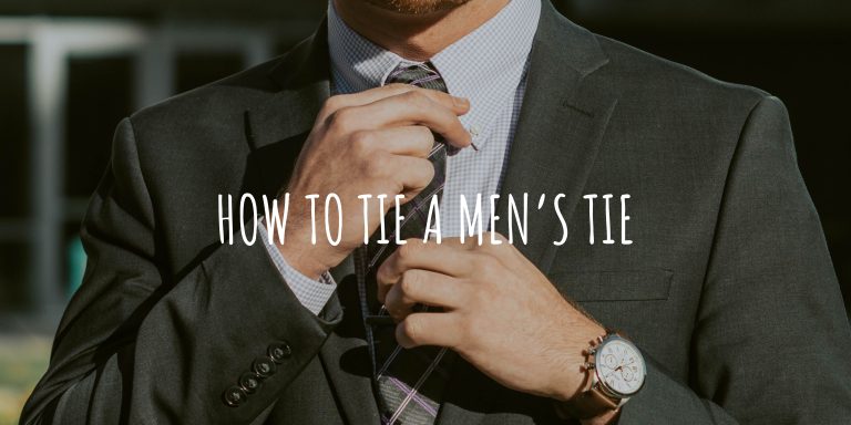 How To Tie A Men’s Tie